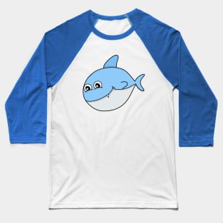 A Cute Shark Baseball T-Shirt